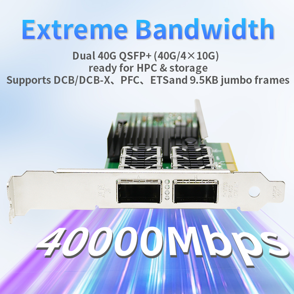 Tarjeta de Red X710-QDA2 de Do - Dual Port 40Gbe Pcie Nic reseña y precio